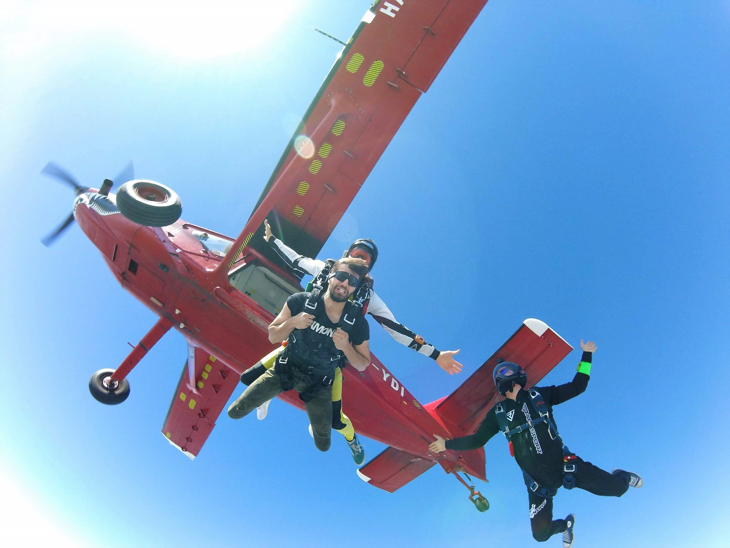Scary Skydiving